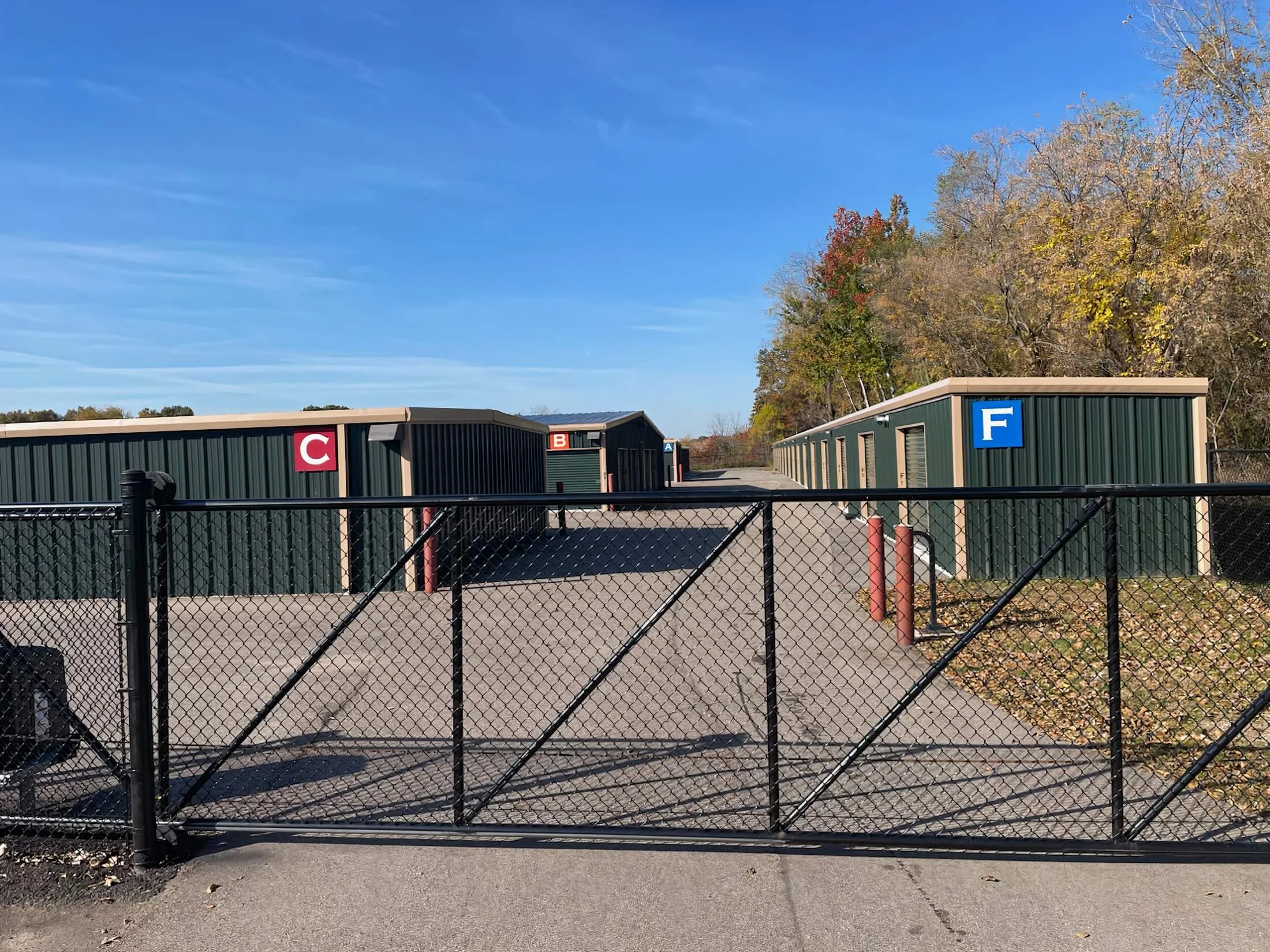 gated storage facility gated storage facility